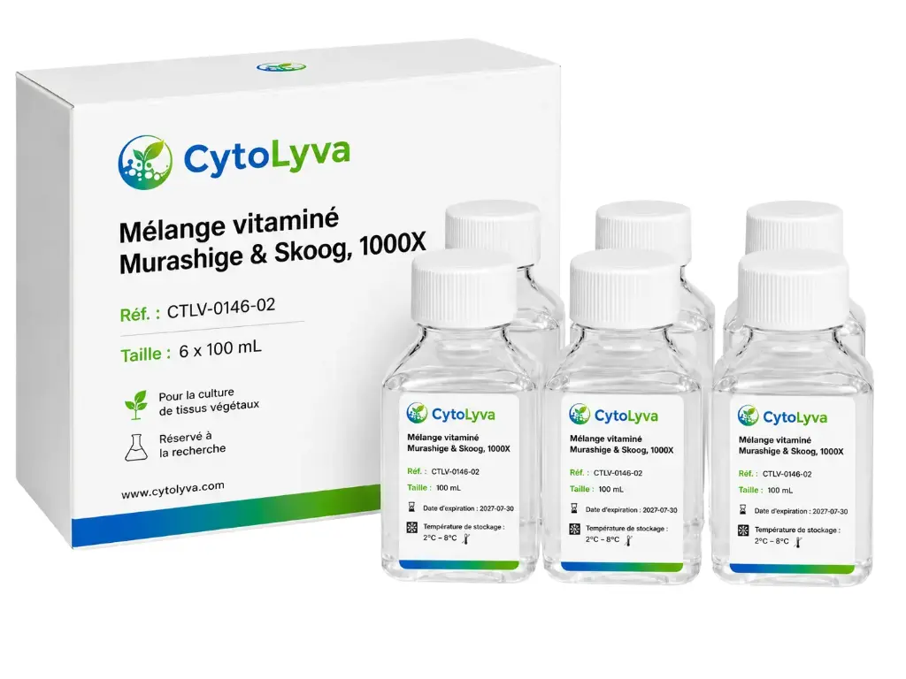 Mélange vitaminé Murashige & Skoog, 1000X
